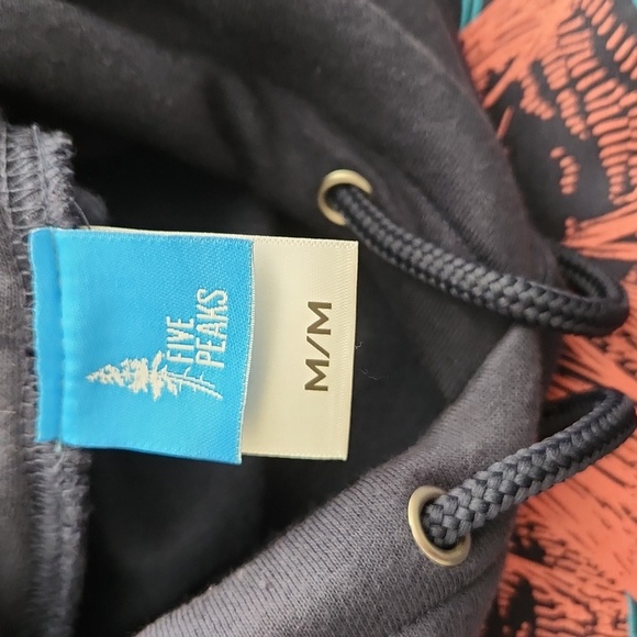 5Peaks Hoodie Size Medium Unisex/Mens - Picture 3 of 3